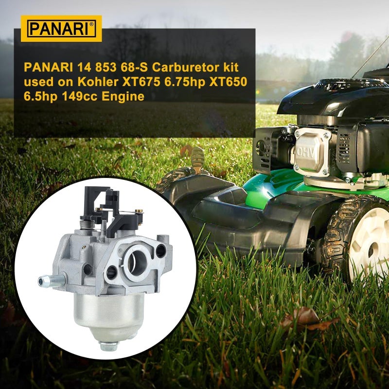 Panari 14 853 90-S 14 853 68-S Carburetor for Kohler XT650 XT675 XT6.5 XT6.75 Engine Lawn Boy Toro MTD Lawn Mower - Image 2